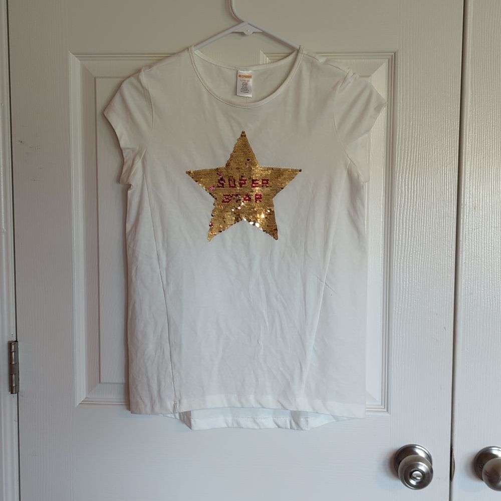 Kids Gymboree super star shirt Size 10-12